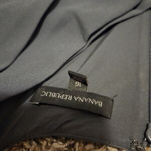 Size 16 banana republic gray dress